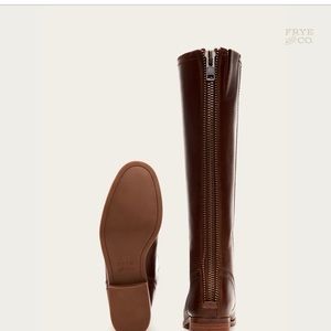 Frye Jolie Back Zip Boots, never worn before